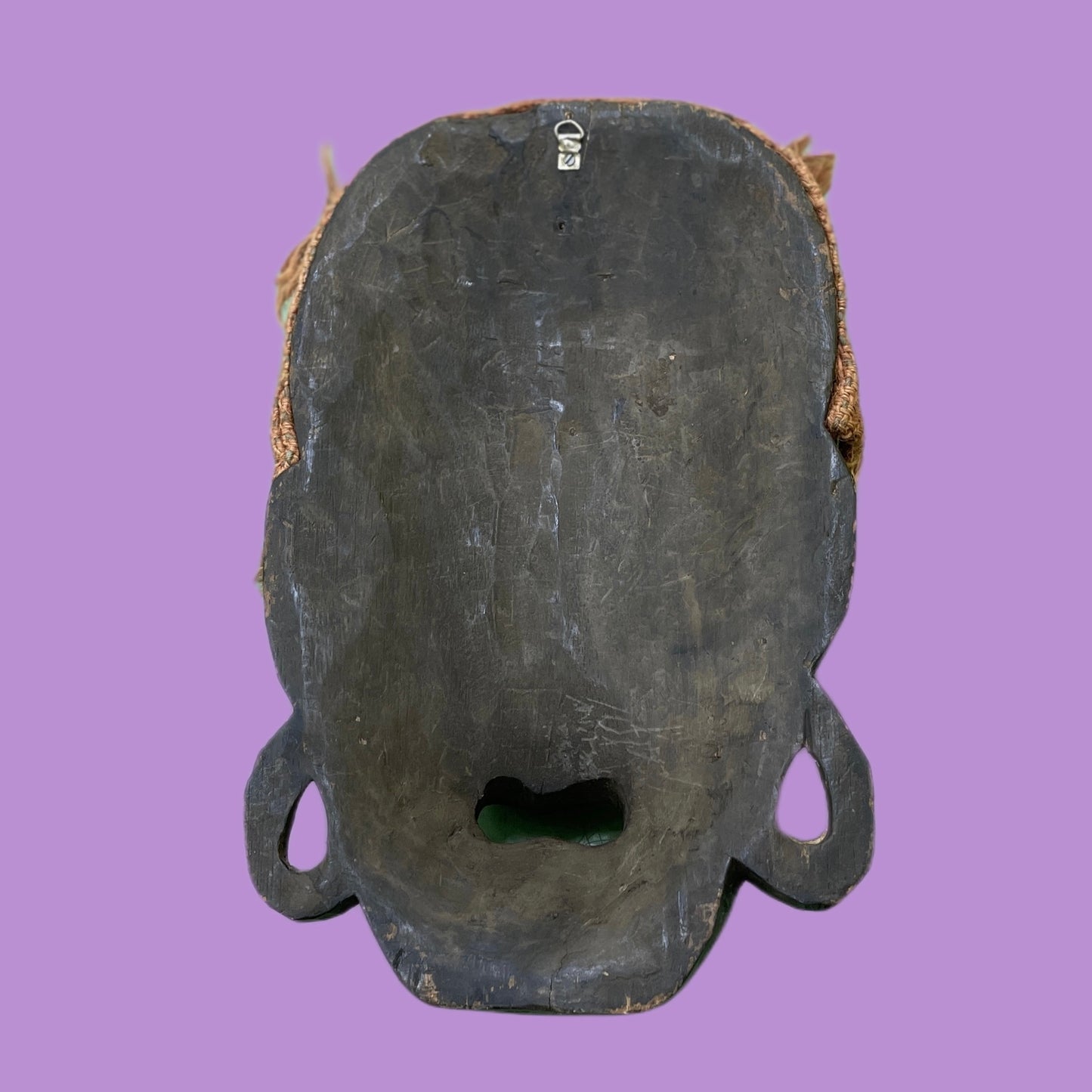Vintage African Wooden Hand-Carved Mask
