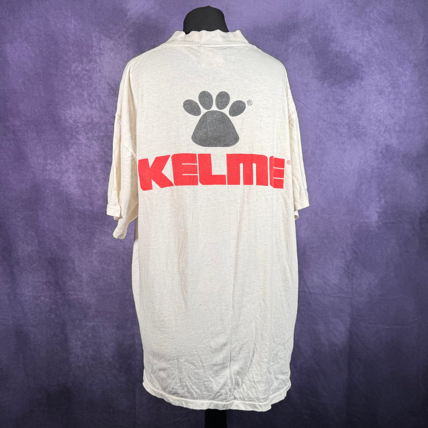 Vintage Mens Single Stitch Miami University Soccer School Kelme Large 90s
