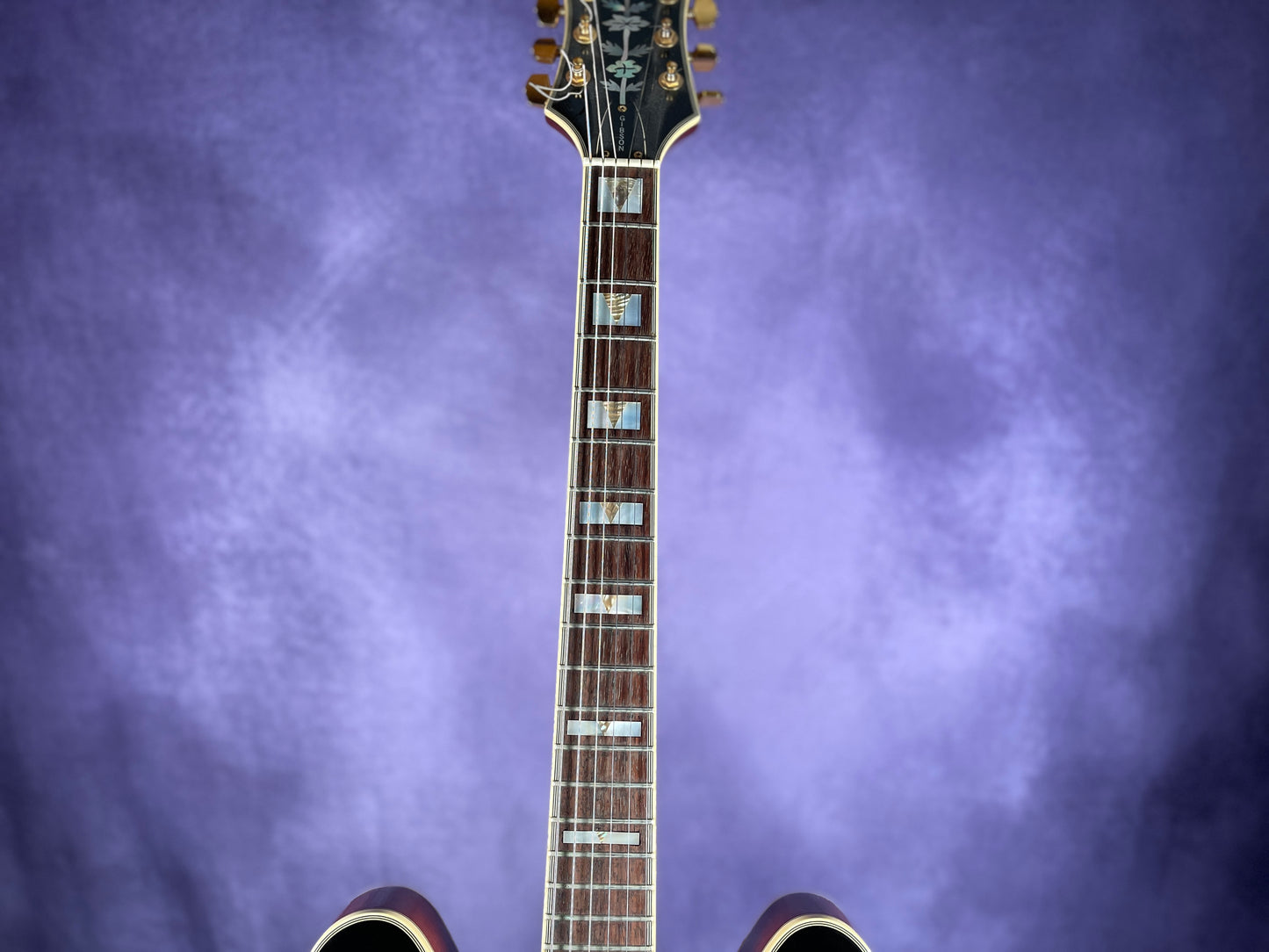 Epiphone Sheraton ii 1980s Sunburst Semi-Hollow Body Electric Guitar