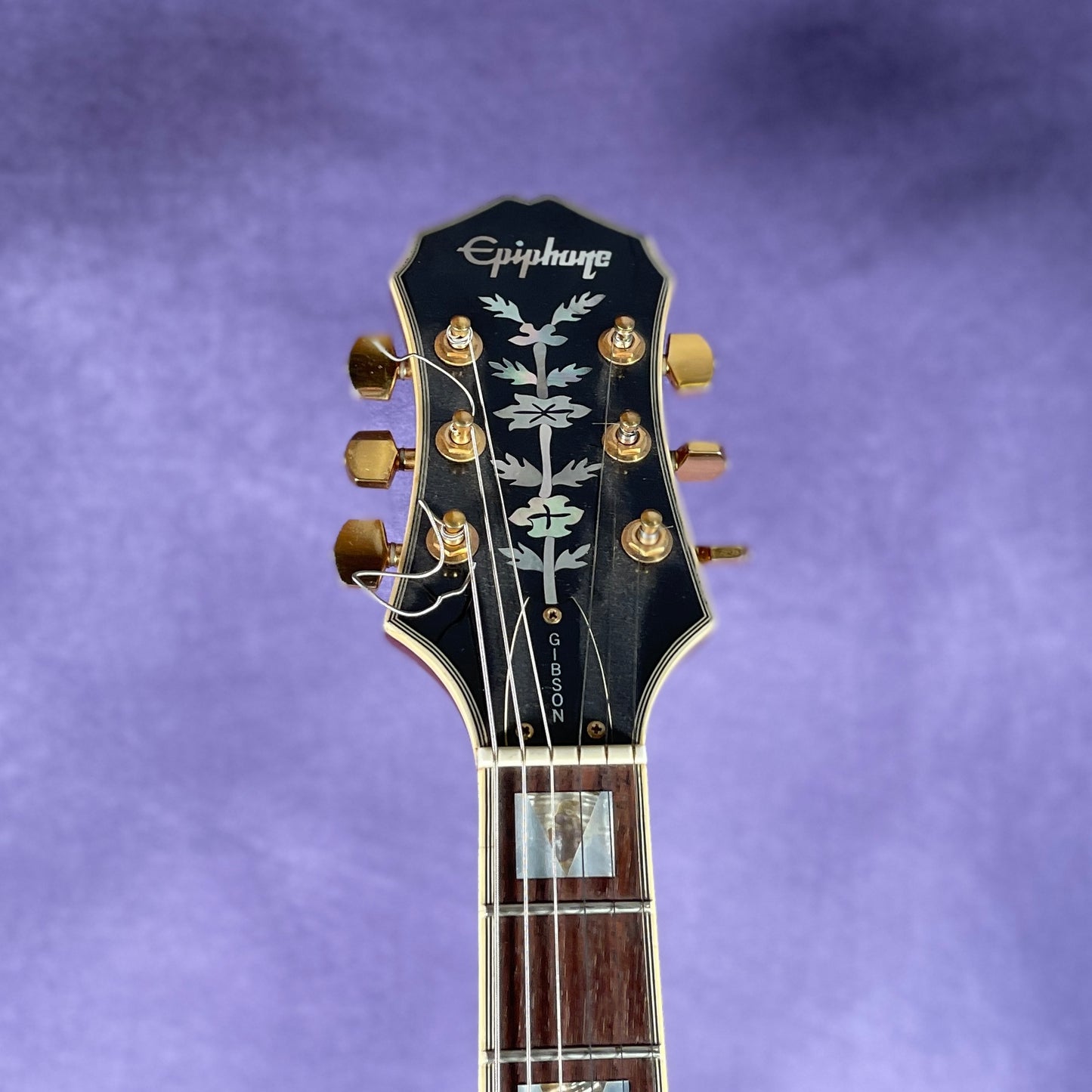 Epiphone Sheraton ii 1980s Sunburst Semi-Hollow Body Electric Guitar