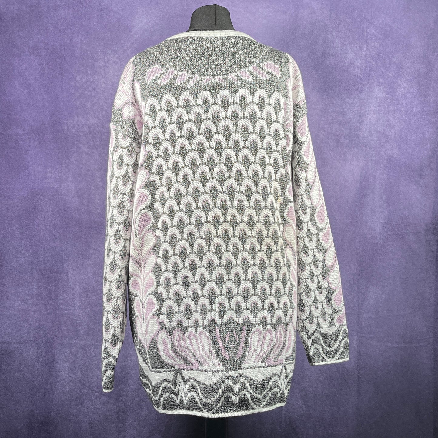 Vintage 1980s Oversized Sweater Ladies Women's Size XL