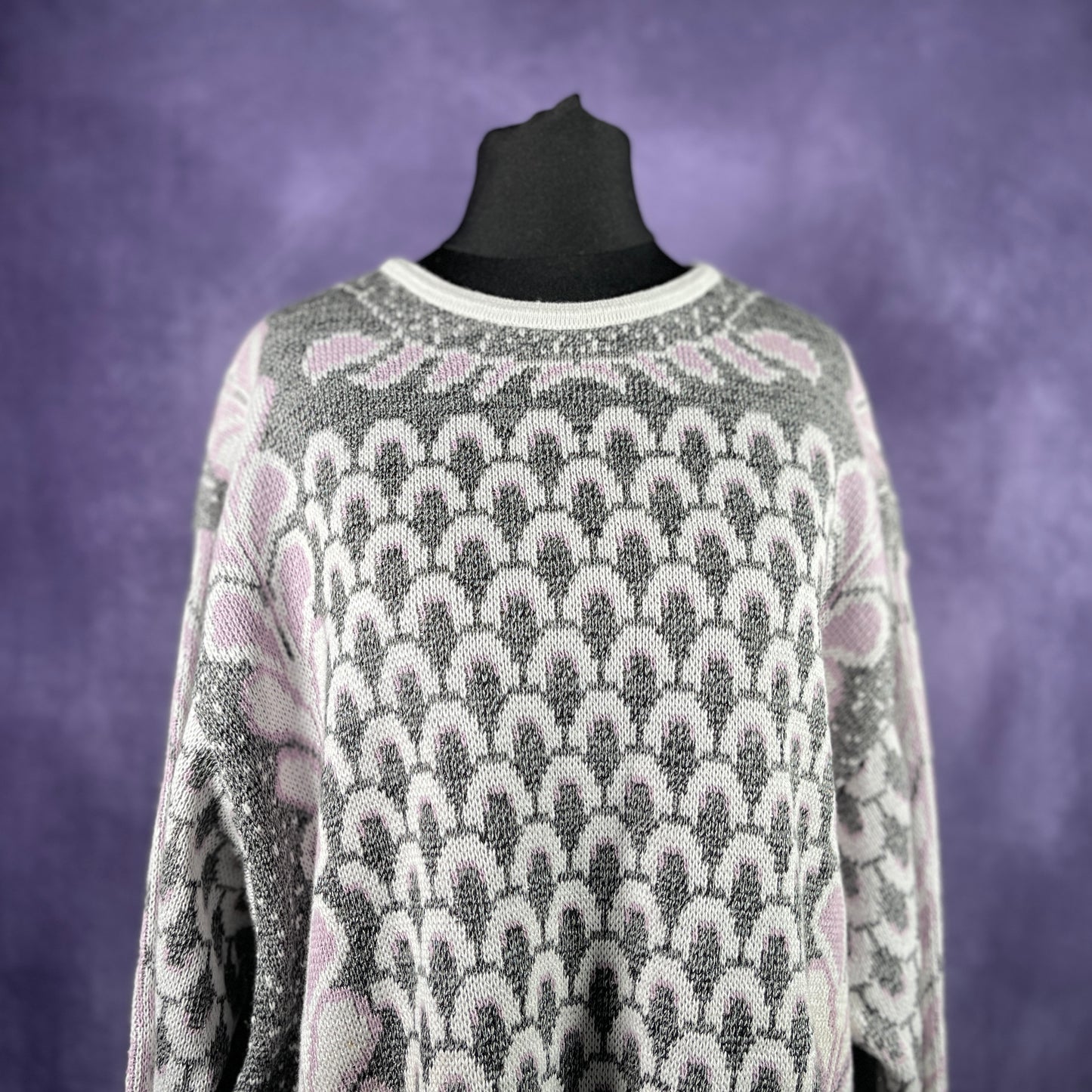 Vintage 1980s Oversized Sweater Ladies Women's Size XL