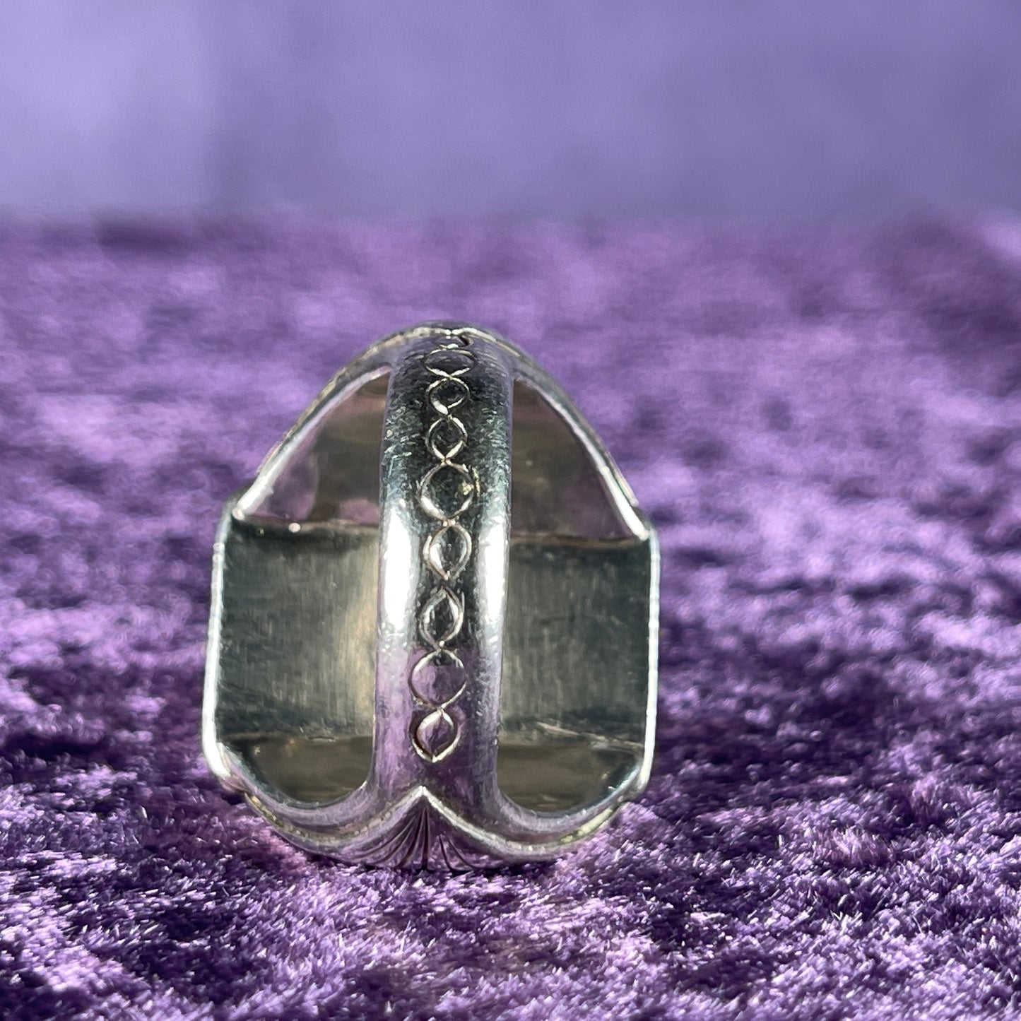 Native American Navajo Sterling Silver Ring 925 Jim Yazzie Multistone Size V.5 / 10.75