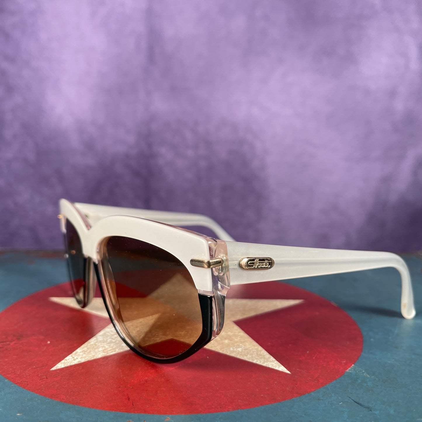 Vintage 1970s Silhouette Glasses Made In Austria Model 3081 Colour 2008 