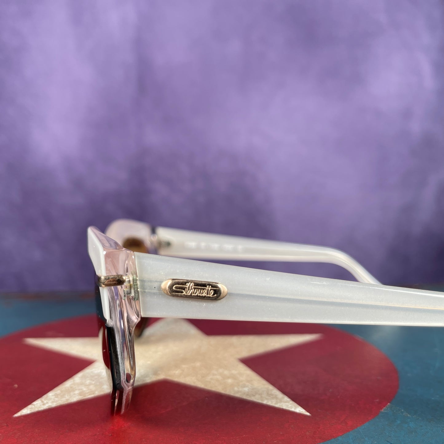 Vintage 1970s Silhouette Glasses Made In Austria Model 3081 Colour 2008 