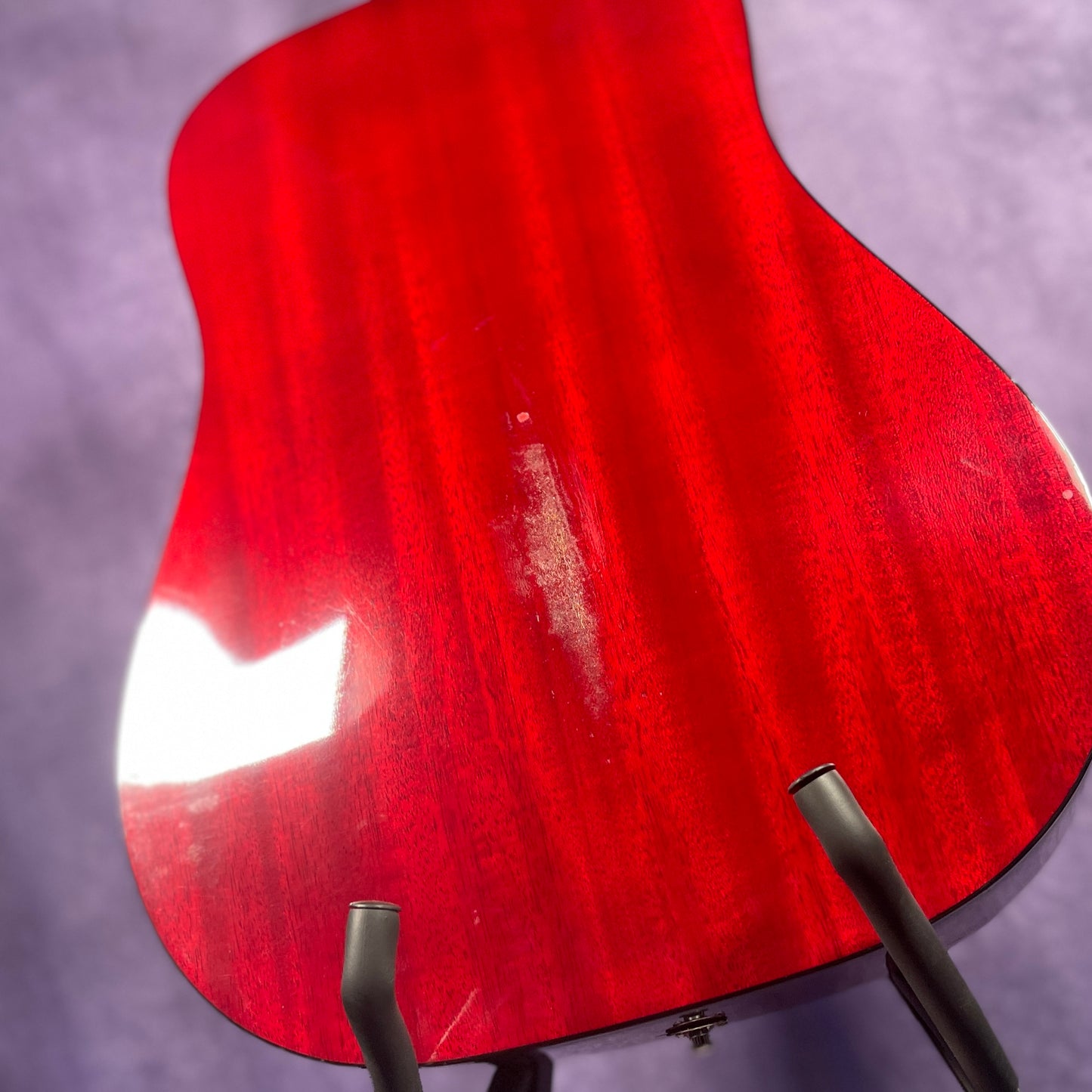 Vintage Guild D25 Cherry 1976 Dreadnaught Acoustic Guitar