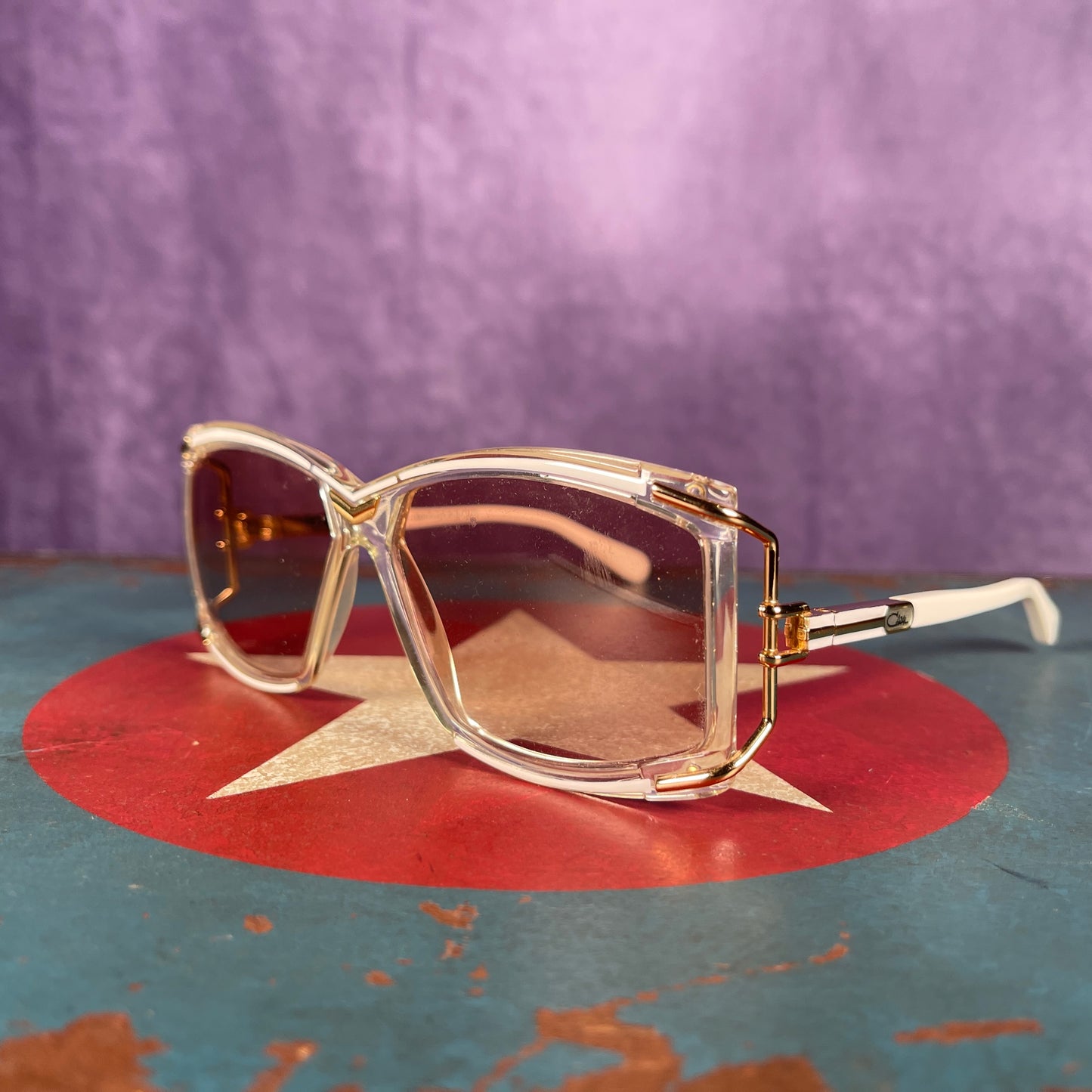 Vintage Cazal Sunglasses Germany Mod 179 56-12 130 Mens 