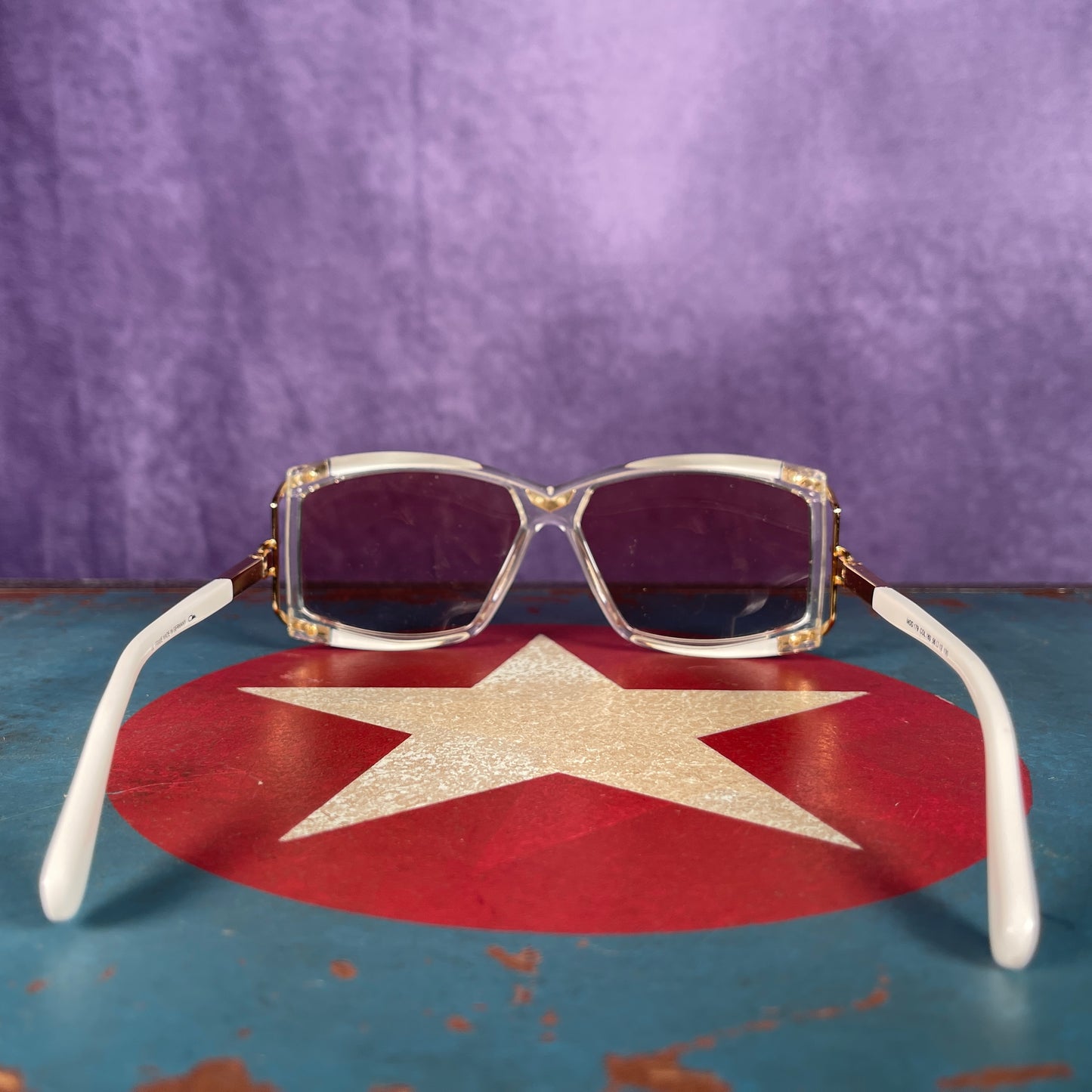 Vintage Cazal Sunglasses Germany Mod 179 56-12 130 Mens 