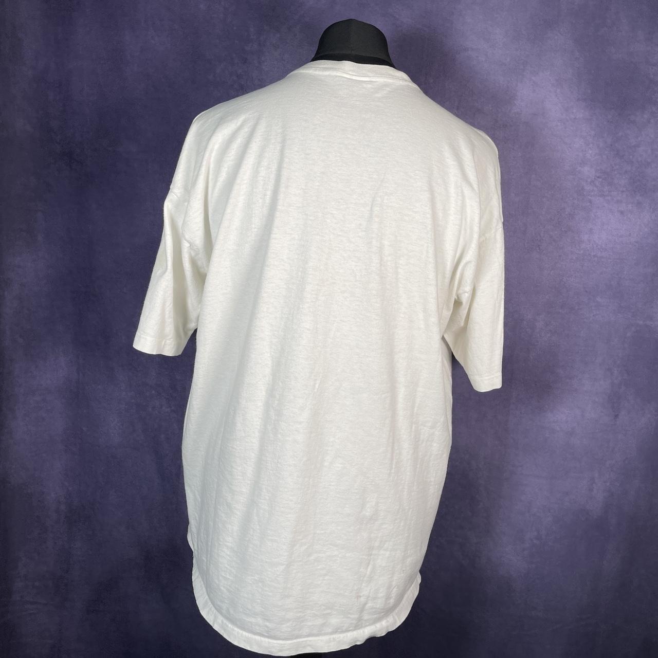 Vintage 1995 Single Stitch Cleveland Indians White Starter T-Shirt Size X-Large
