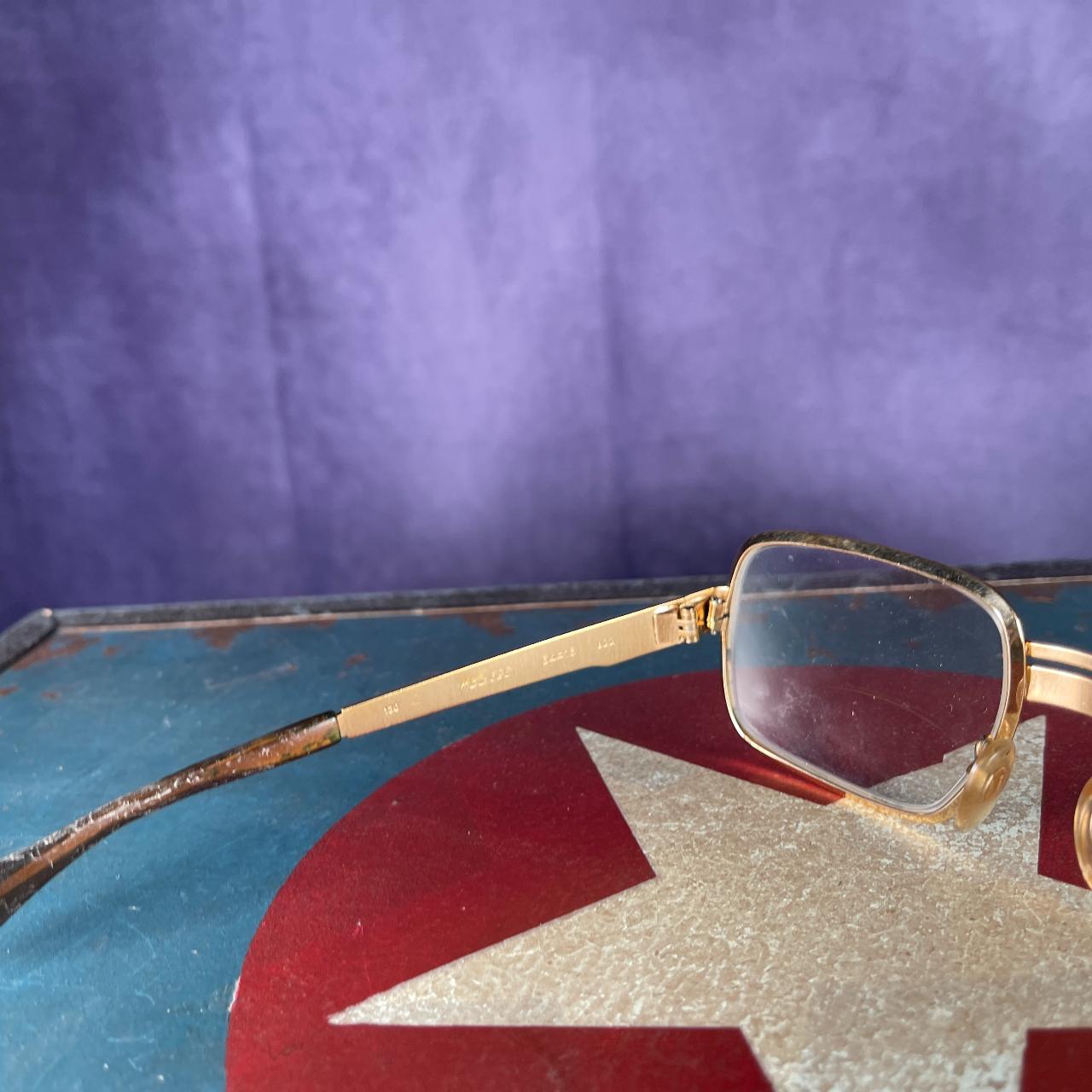 Vintage 1950s Gold West German Glasses Spectacles.