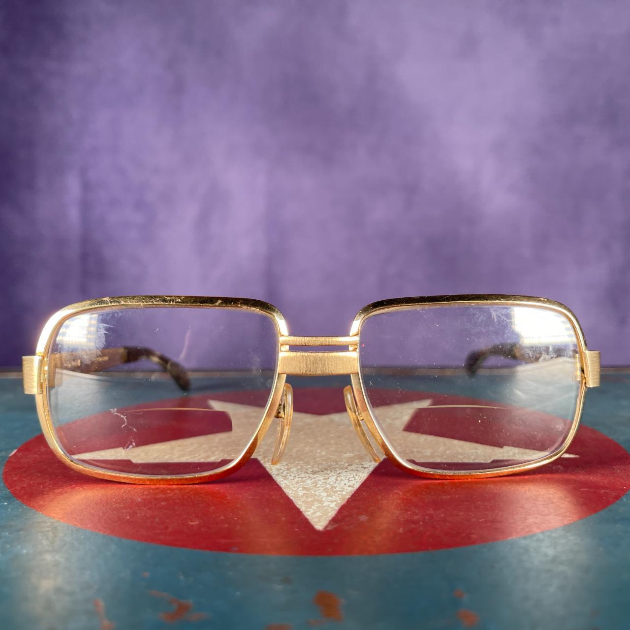 Vintage 1950s Gold West German Glasses Spectacles.