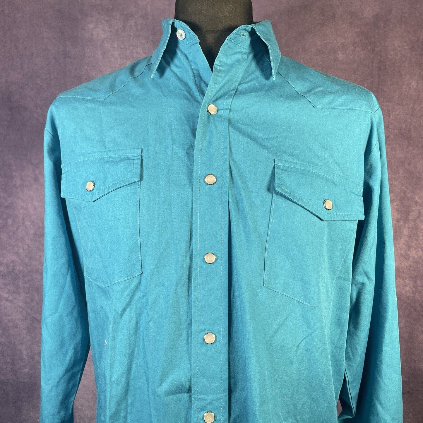 Vintage Men’s Blue Workshirt “MODES” Western Cowboy