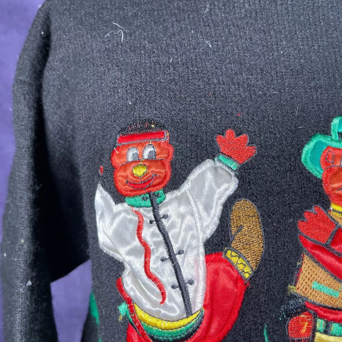 Vintage Black Joye + Fun Bears Children's Jumper/Sweater