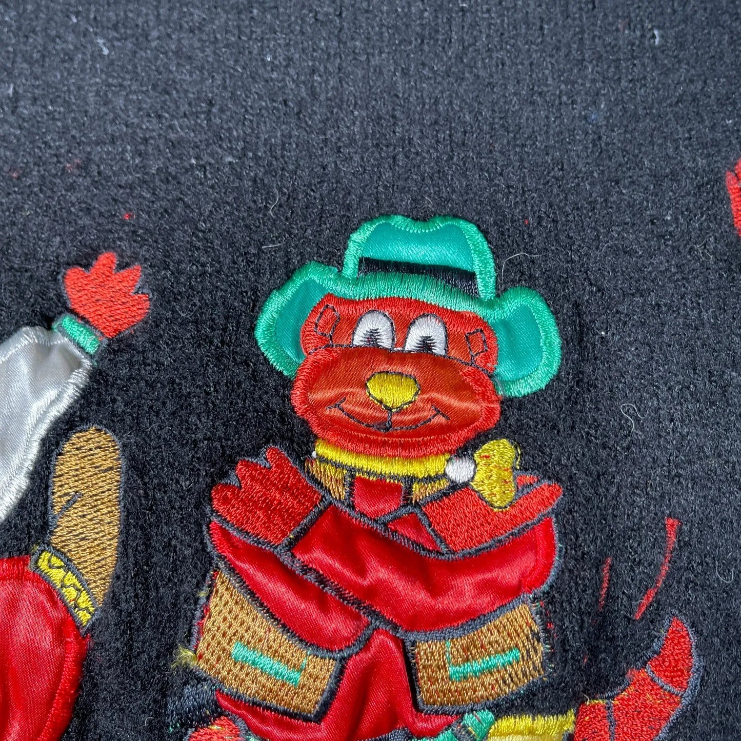 Vintage Black Joye + Fun Bears Children's Jumper/Sweater
