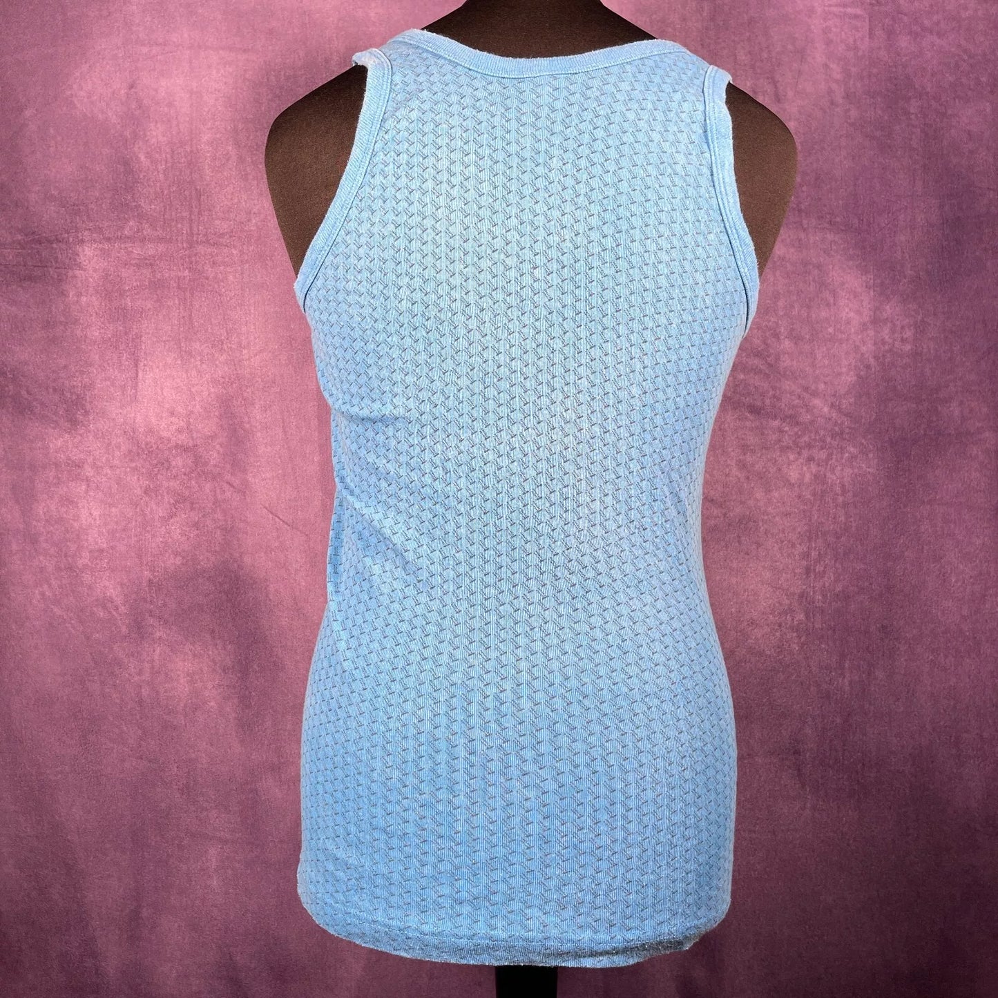 Blue 70s Soul Boy Northern Soul Mod Funk Vest Vintage