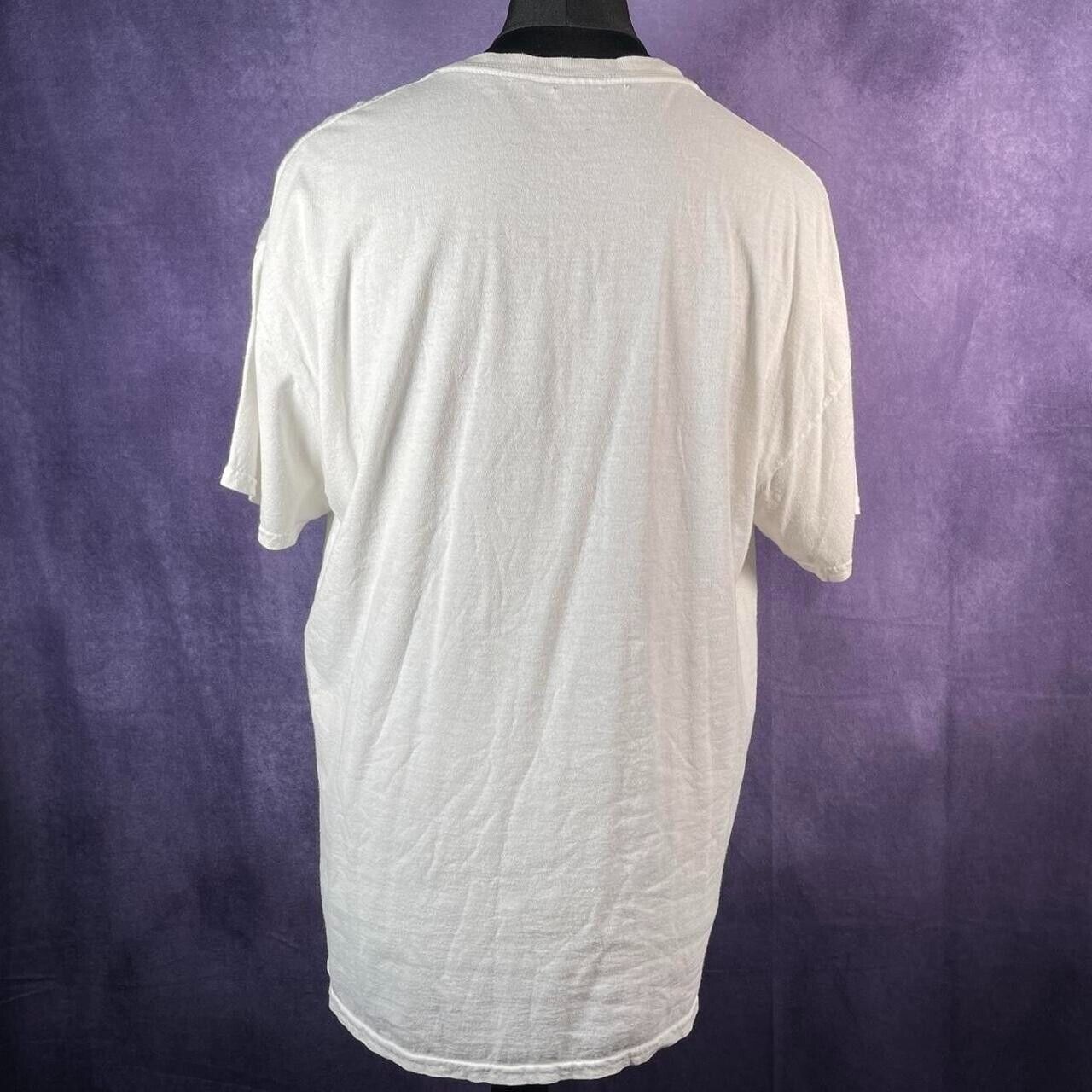 Vintage White 1990's Pepsi Columbus Clippers Baseball T-Shirt XXL