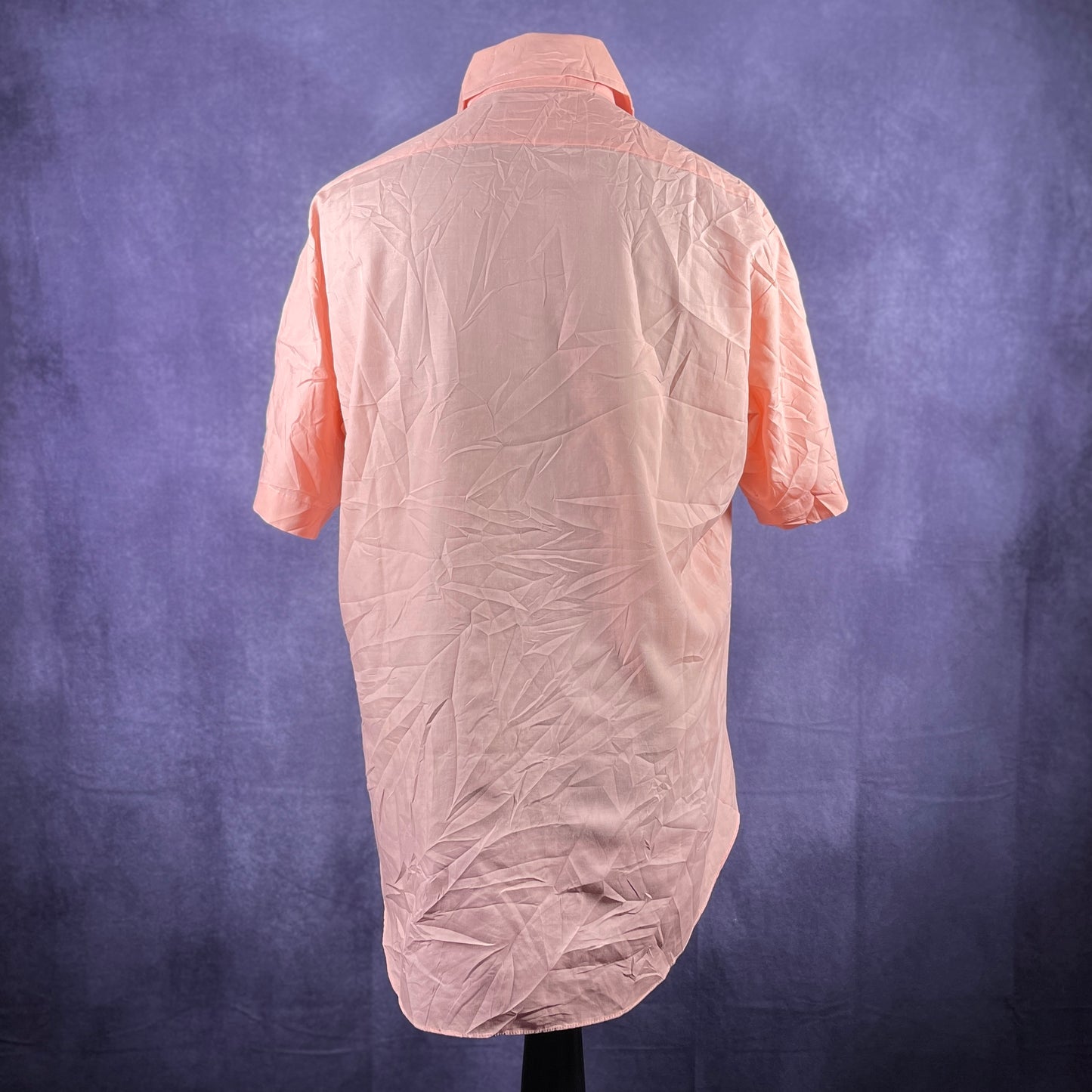 Vintage 1970s Mens Pink Dagger Collar Sears The Mens Stores Shirt XXL