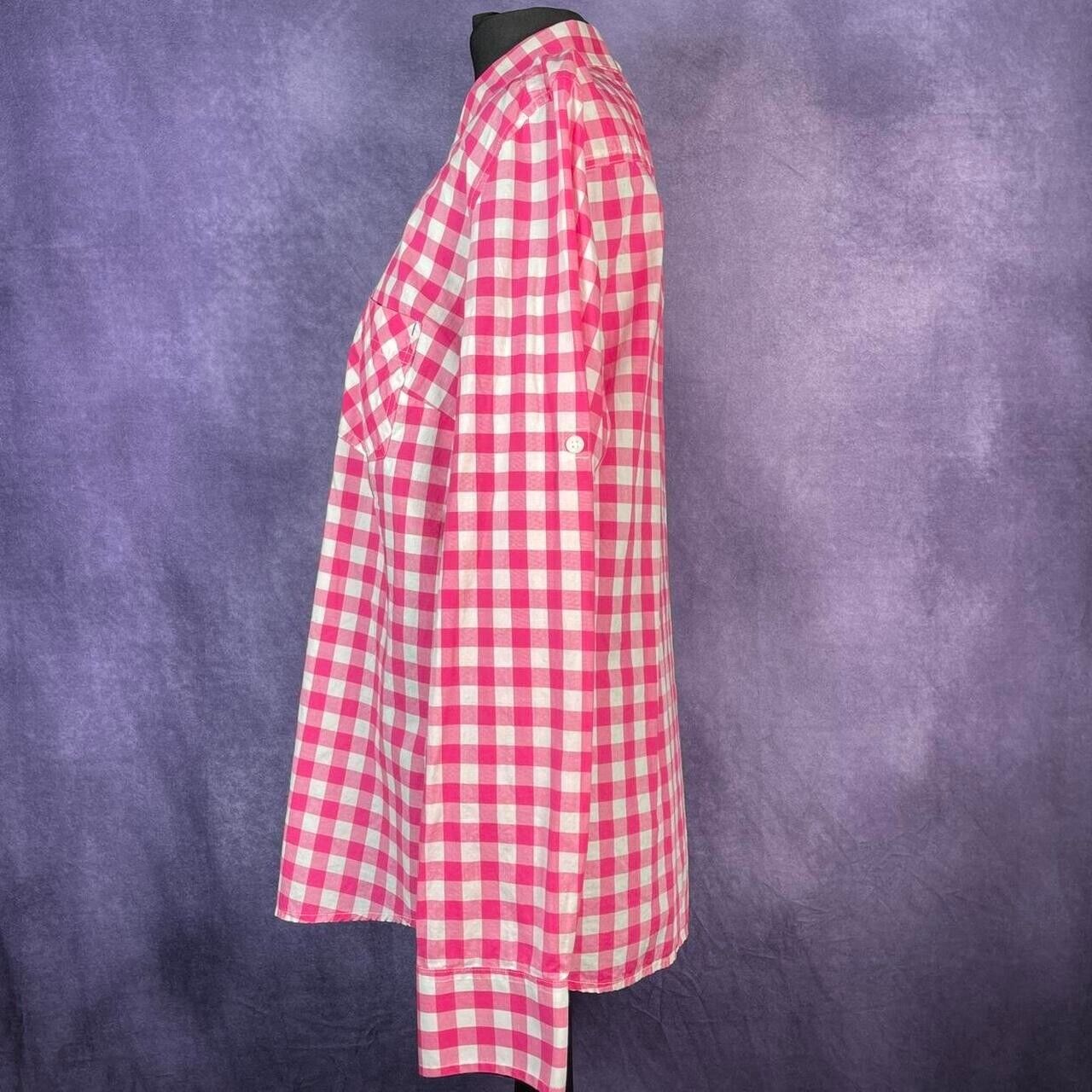 Vintage Patagonia Pink Check Shirt Ladies Size 10