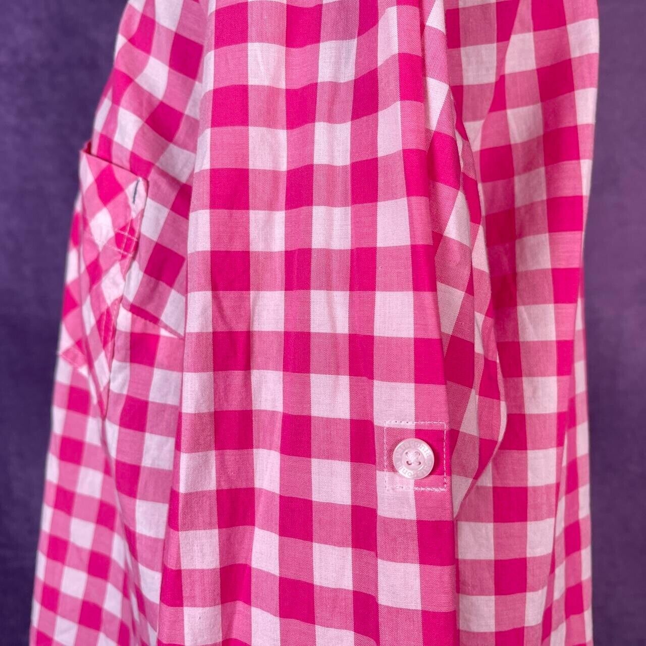 Vintage Patagonia Pink Check Shirt Ladies Size 10