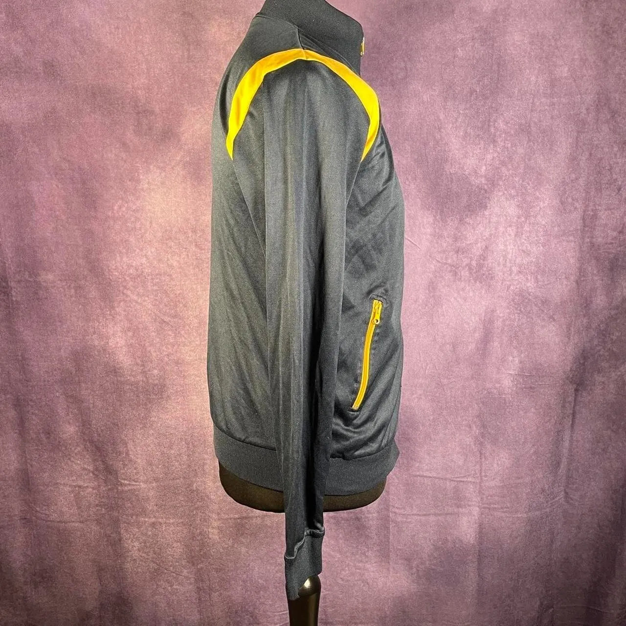 1989 Kenvelo Anywhere Blue/Yellow Zip Jacket