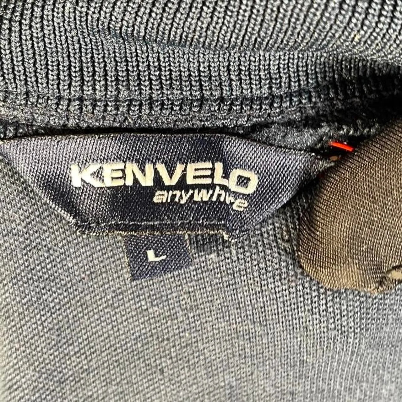 1989 Kenvelo Anywhere Blue/Yellow Zip Jacket